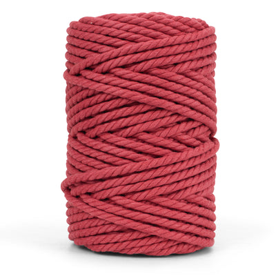 COTTON ROPE ZERO WASTE 5 MM - 3 PLY - AMOUR COLOR