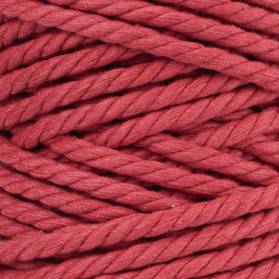 COTTON ROPE ZERO WASTE 5 MM - 3 PLY - AMOUR COLOR