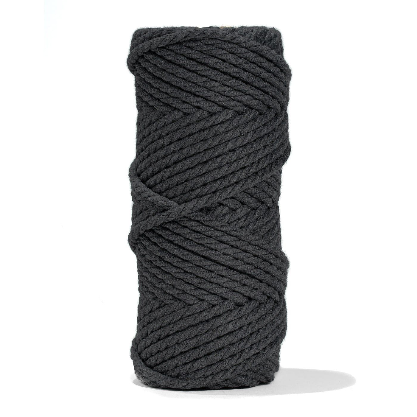 COTTON ROPE ZERO WASTE 5 MM - 3 PLY - ANTHRACITE GRAY COLOR