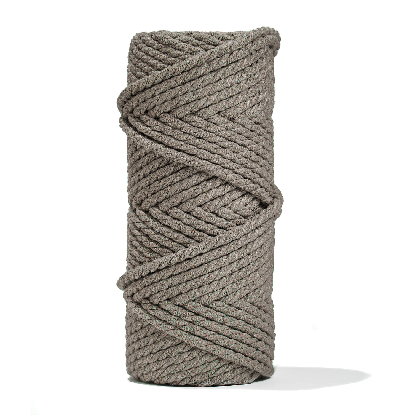 MACRAME COTTON ROPE 5 MM - 3 PLY - CHESTNUT COLOR – GANXXET