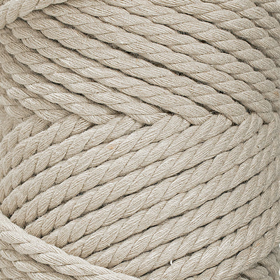 COTTON ROPE ZERO WASTE 5 MM - 3 PLY - MOON COLOR