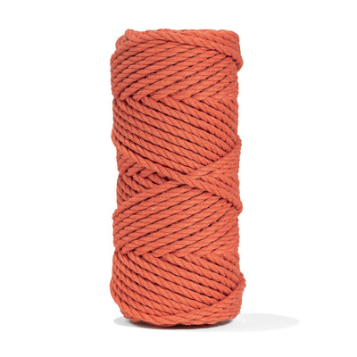 COTTON ROPE ZERO WASTE 5 MM - 3 PLY - SUNSET COLOR