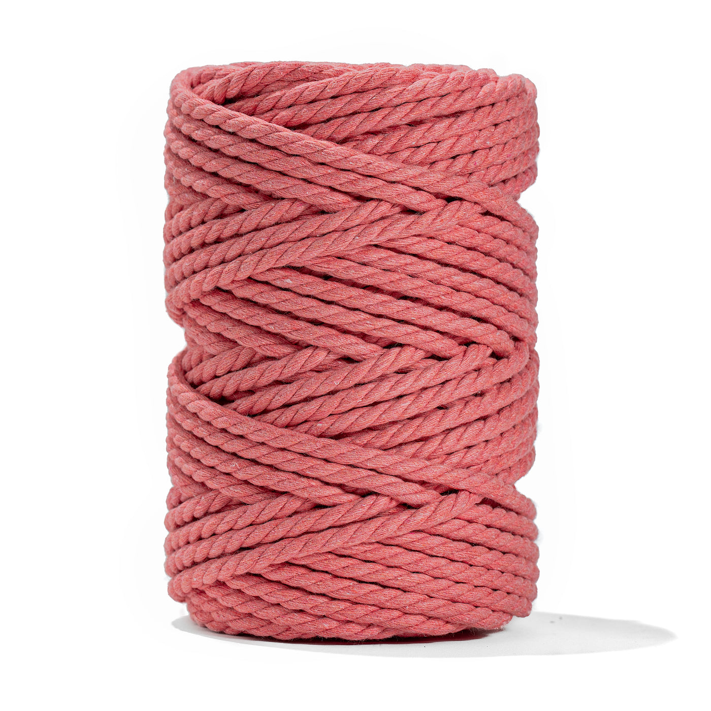 COTTON ROPE ZERO WASTE 5 MM - 3 PLY- SALMON COLOR