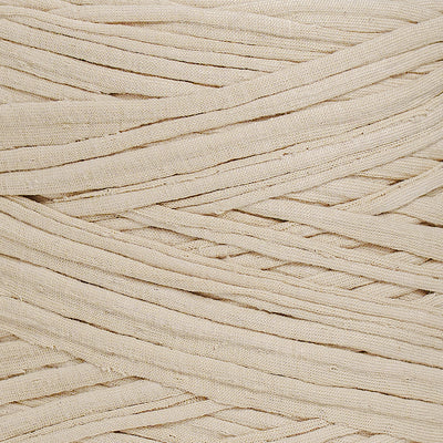Recycled T-Shirt Fabric Yarn - Almond Color