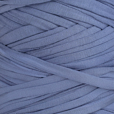 Recycled T-Shirt Fabric Yarn - Azure Color