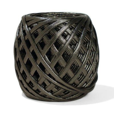 Fabric Yarn Metallic T-Shirt Yarn Anthracite Color