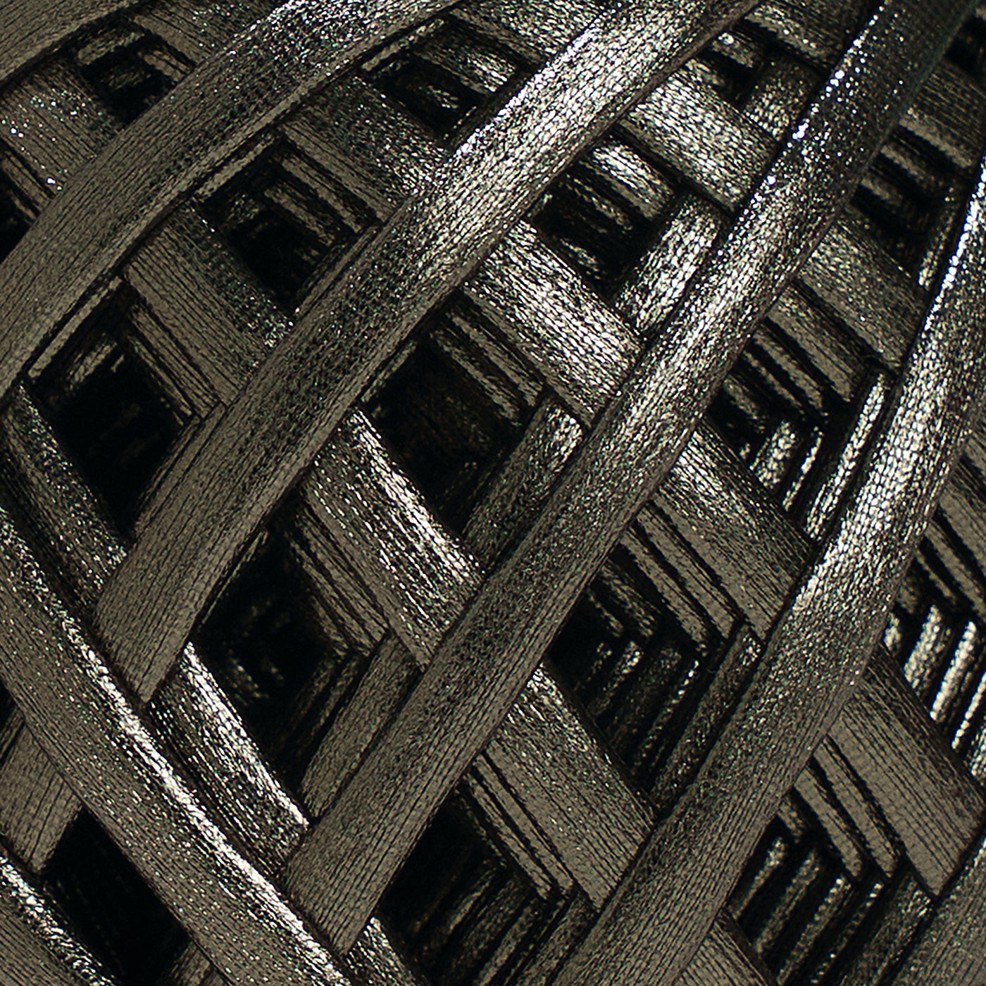 Fabric Yarn Metallic T-Shirt Yarn Anthracite Color