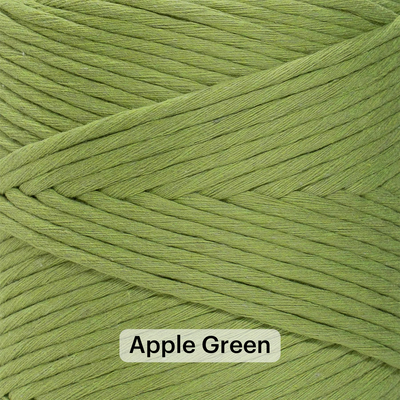 SOFT COTTON CORD ZERO WASTE 4 MM - 1 SINGLE STRAND - SAMPLES