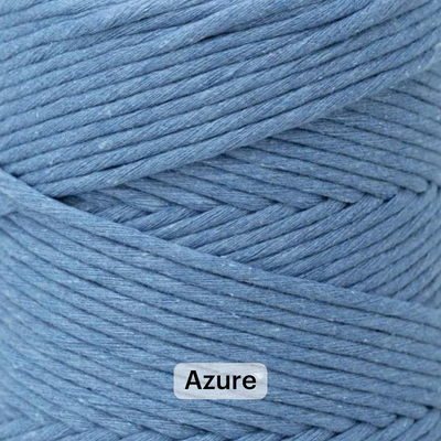 SOFT COTTON CORD ZERO WASTE 4 MM - 1 SINGLE STRAND - SAMPLES