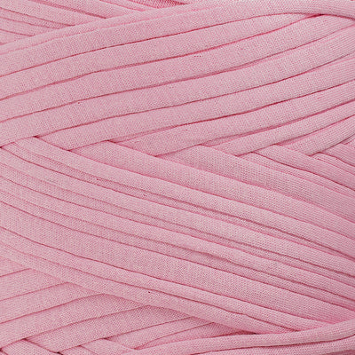 Recycled T-Shirt Fabric Yarn - Baby Pink Color