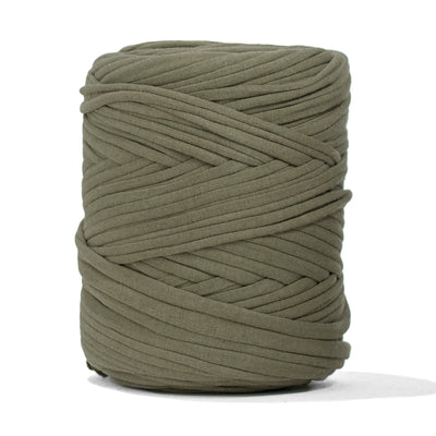 Recycled T-Shirt Fabric Yarn - Basil Color