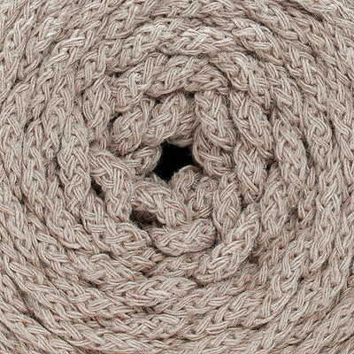 Cotton Air Braided Cord Beige Color