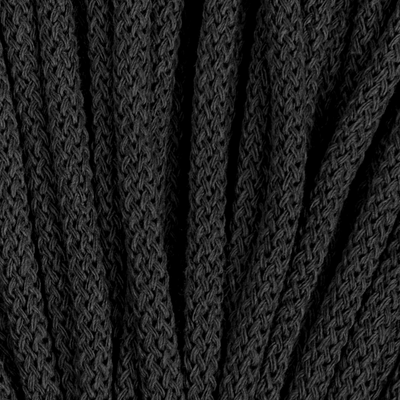 5mm Braided Cord – Black Color