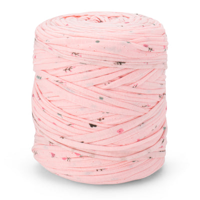 Printed Recycled T-Shirt Fabric Yarn - Bloomies