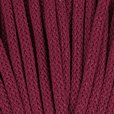 5mm Braided Cord – Burgundy Color