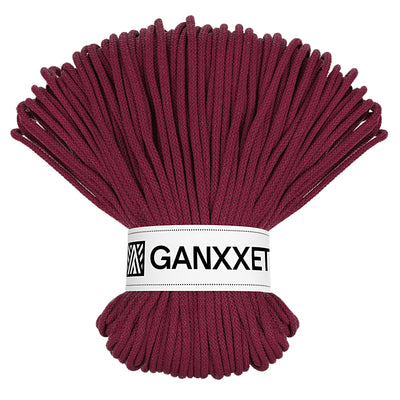 5mm Braided Cord – Burgundy Color