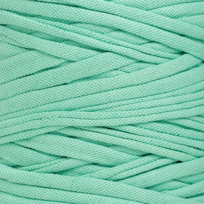 Recycled T-Shirt Fabric Yarn - Caribbean Sea Color