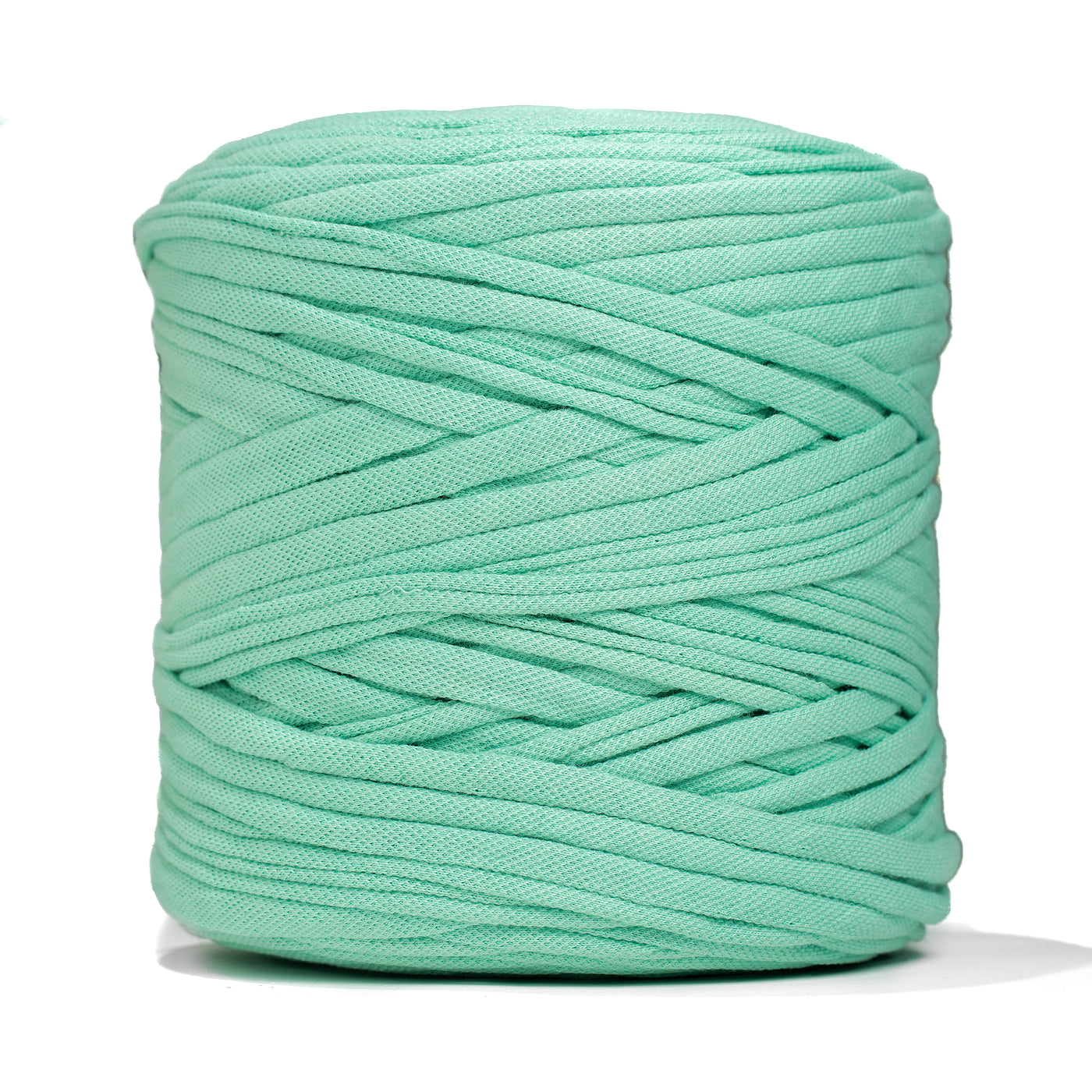 Recycled T-Shirt Fabric Yarn - Caribbean Sea Color