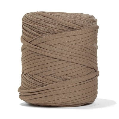 Recycled T-Shirt Fabric Yarn - Chestnut Color