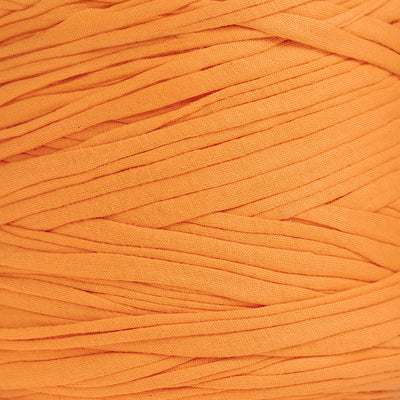 Recycled T-Shirt Fabric Yarn - Citrus Color