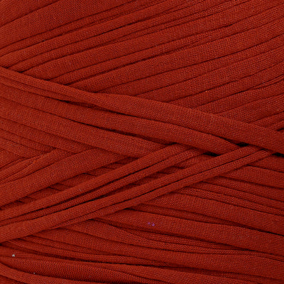 Recycled T-Shirt Fabric Yarn - Copper Color