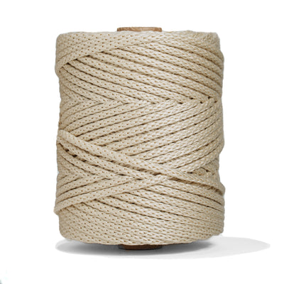 OUTDOOR RECYCLED BRAIDED CORD 6 MM - NATURAL COLOR