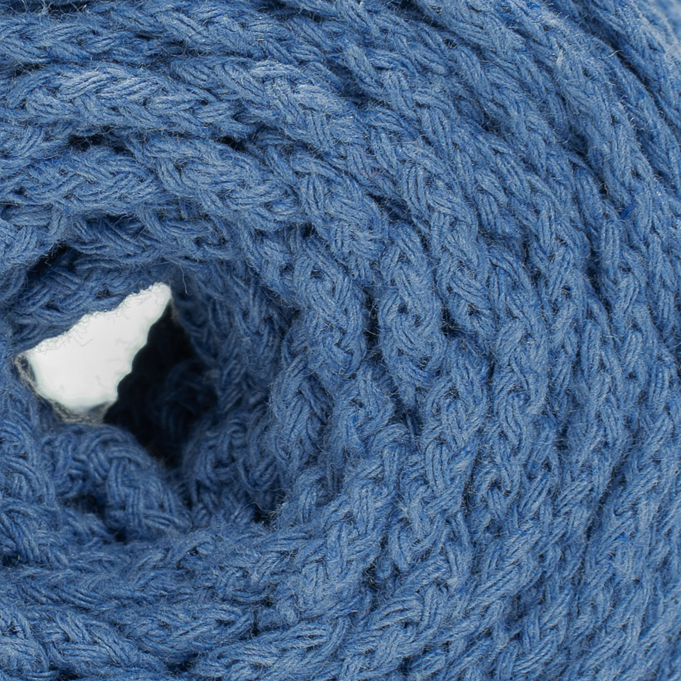 Cotton Air Braided Cord Azure Color