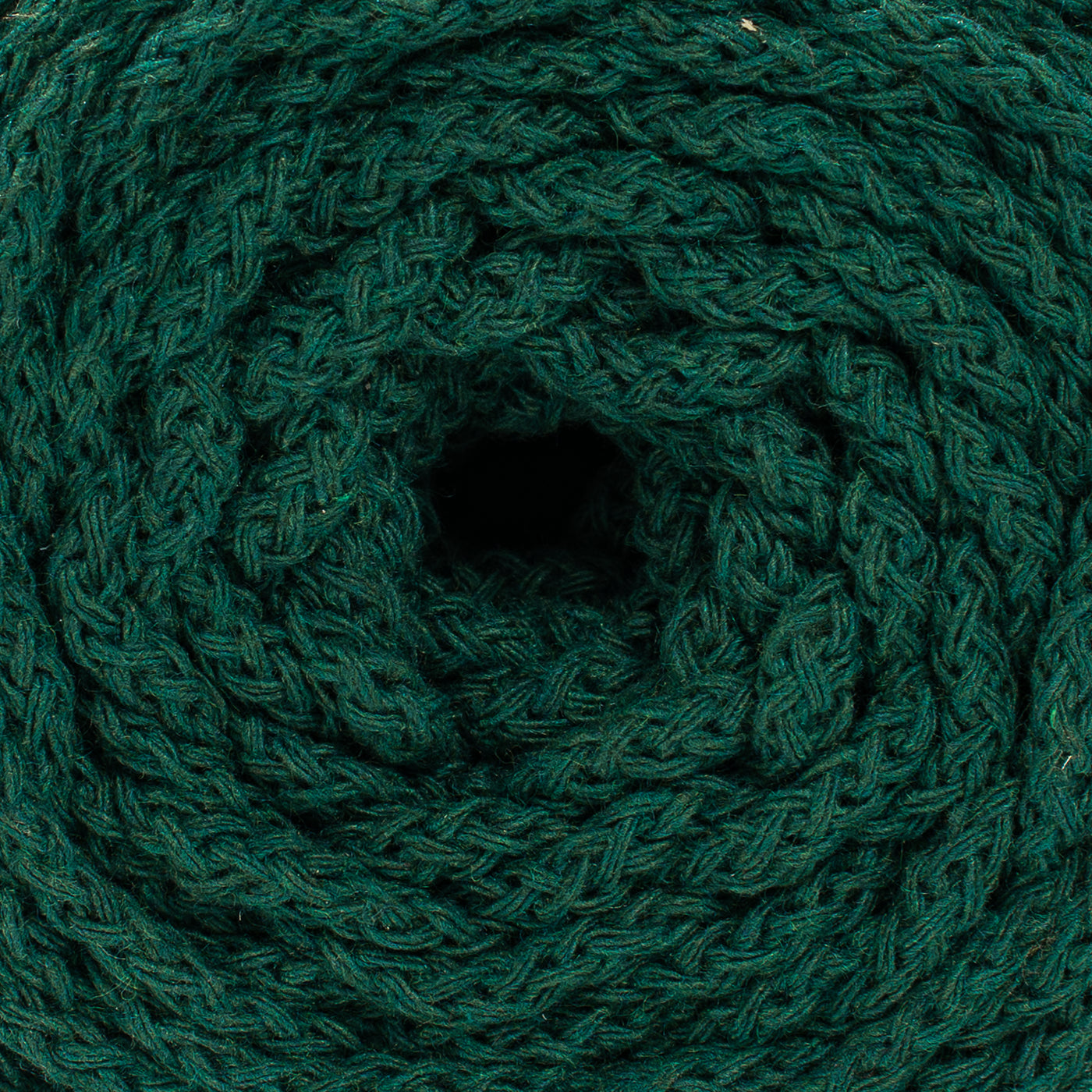 Cotton Air Braided Cord Forest Green Color