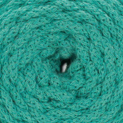 Cotton Air Braided Cord Turquoise Blue Color
