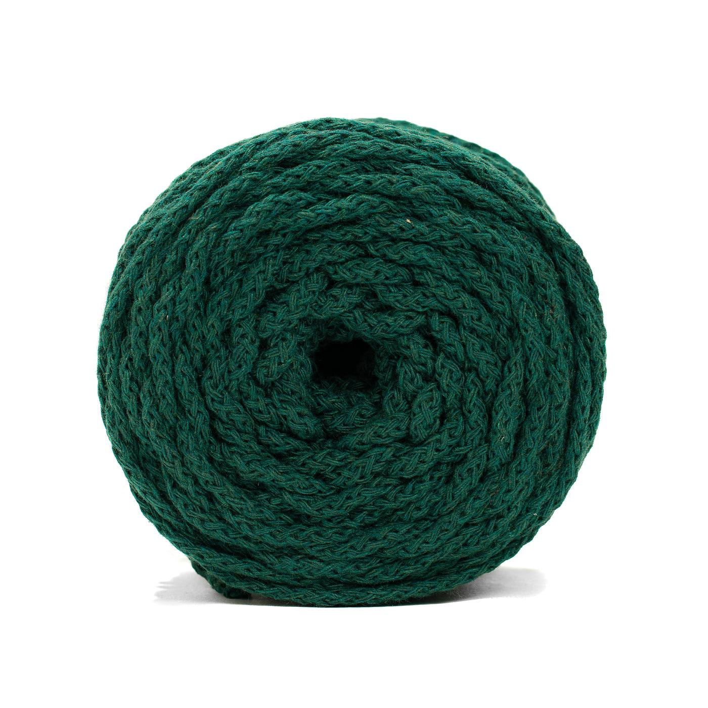 Cotton Air Braided Cord Forest Green Color