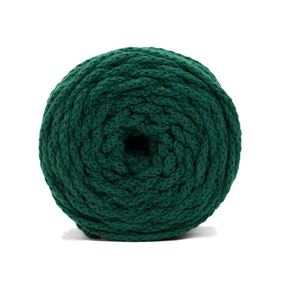 Cotton Air Braided Cord Forest Green Color