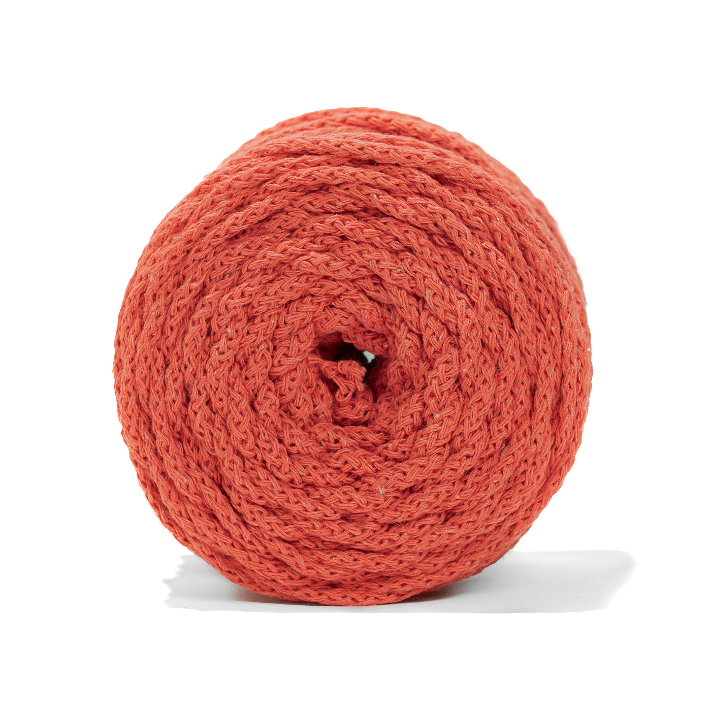 Cotton Air Braided Cord Orange Color