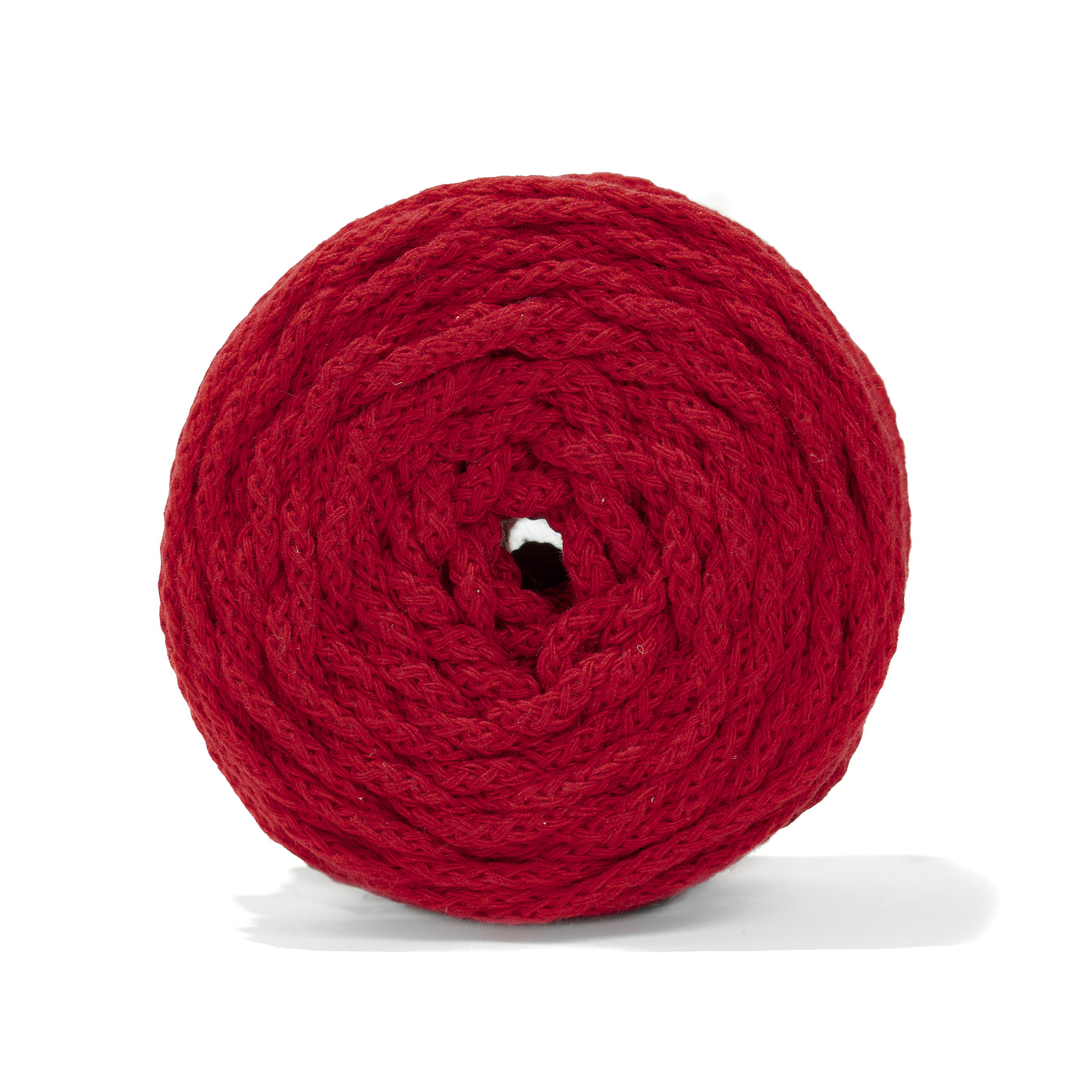 Cotton Air Braided Cord Red Color