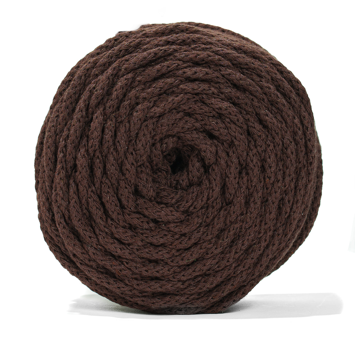 Cotton Air Braided Cord Chocolate Color