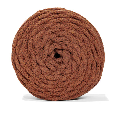 Cotton Air Braided Cord Cinnamon Color