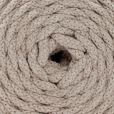 Cotton Air Braided Cord Beige Color