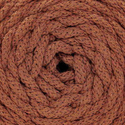 Cotton Air Braided Cord Cinnamon Color