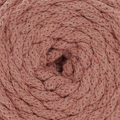 Cotton Air Braided Cord Dusty Pink Color