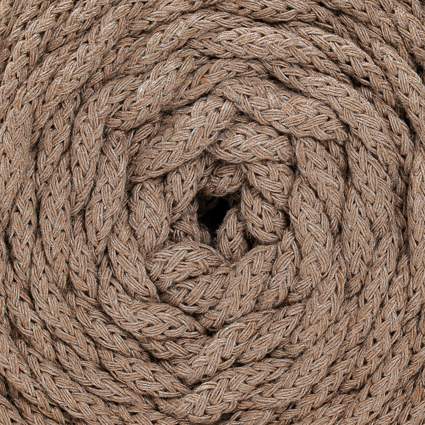 Cotton Air Braided Cord Mocha Color