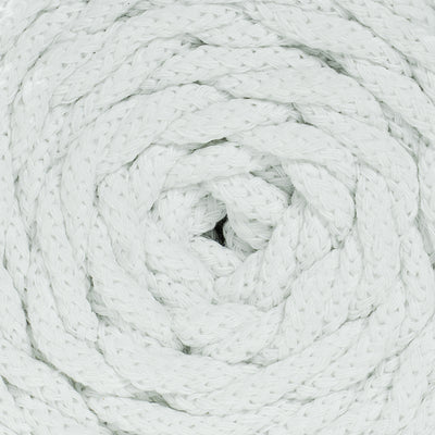 Cotton Air Braided Cord White Color