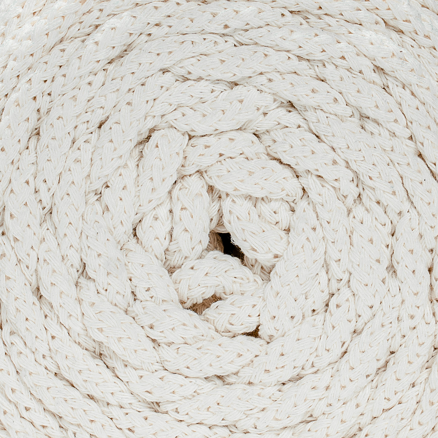 Cotton Air Braided Cord Natural Color