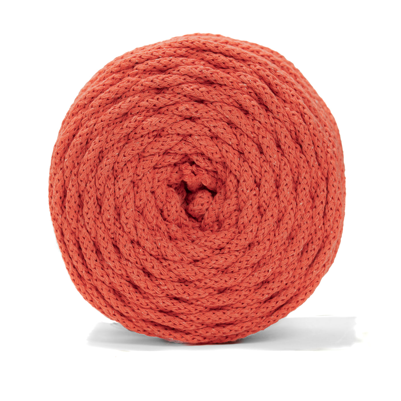 Cotton Air Braided Cord Orange Color