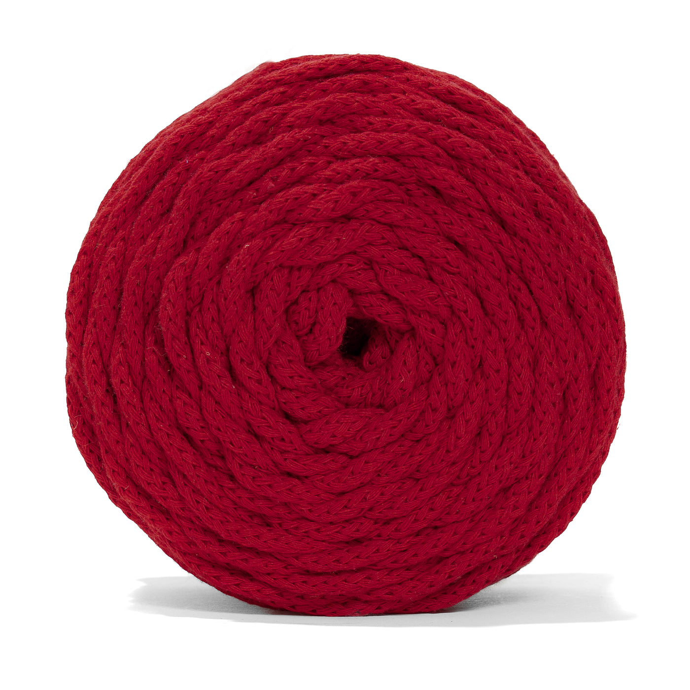 Cotton Air Braided Cord Red Color