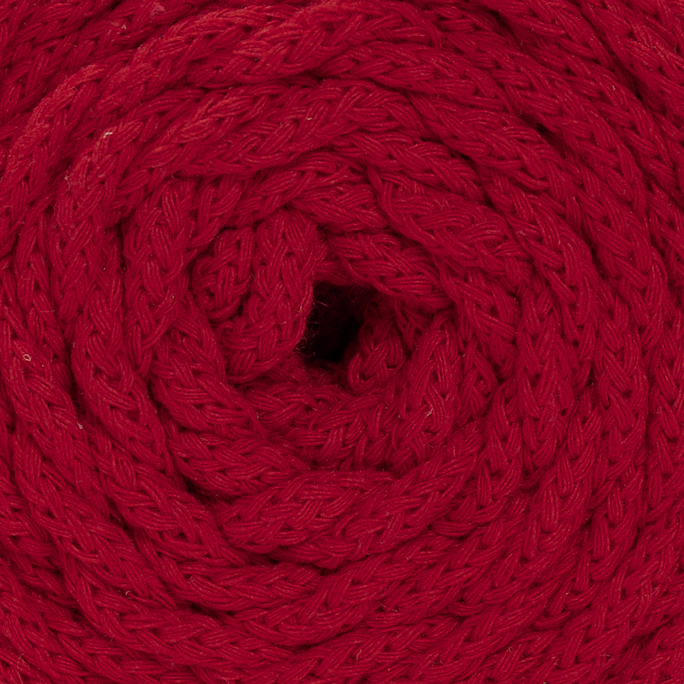 Cotton Air Braided Cord Red Color