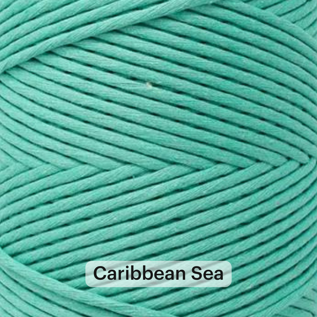 SOFT COTTON CORD ZERO WASTE 4 MM - 1 SINGLE STRAND - SAMPLES