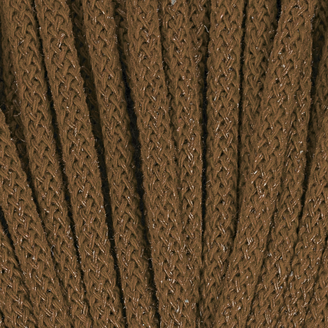 5mm Braided Cord – Chocolate Color