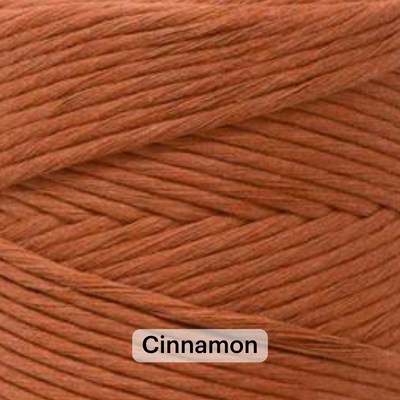 SOFT COTTON CORD ZERO WASTE 4 MM - 1 SINGLE STRAND - SAMPLES