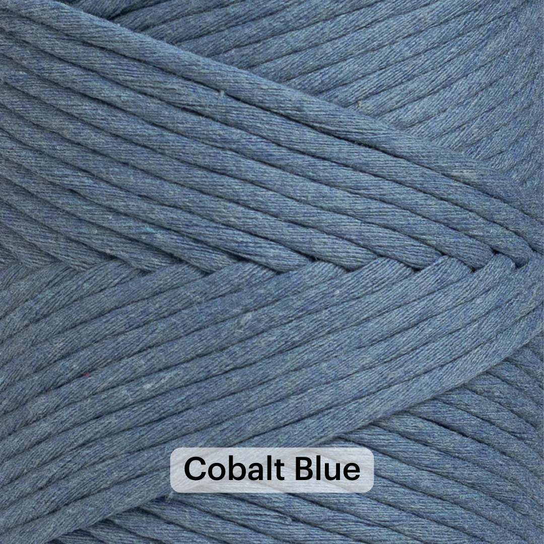 SOFT COTTON CORD ZERO WASTE 4 MM - 1 SINGLE STRAND - SAMPLES