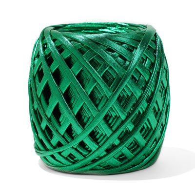 Fabric Yarn Metallic T-Shirt Yarn Cosmic Green Color