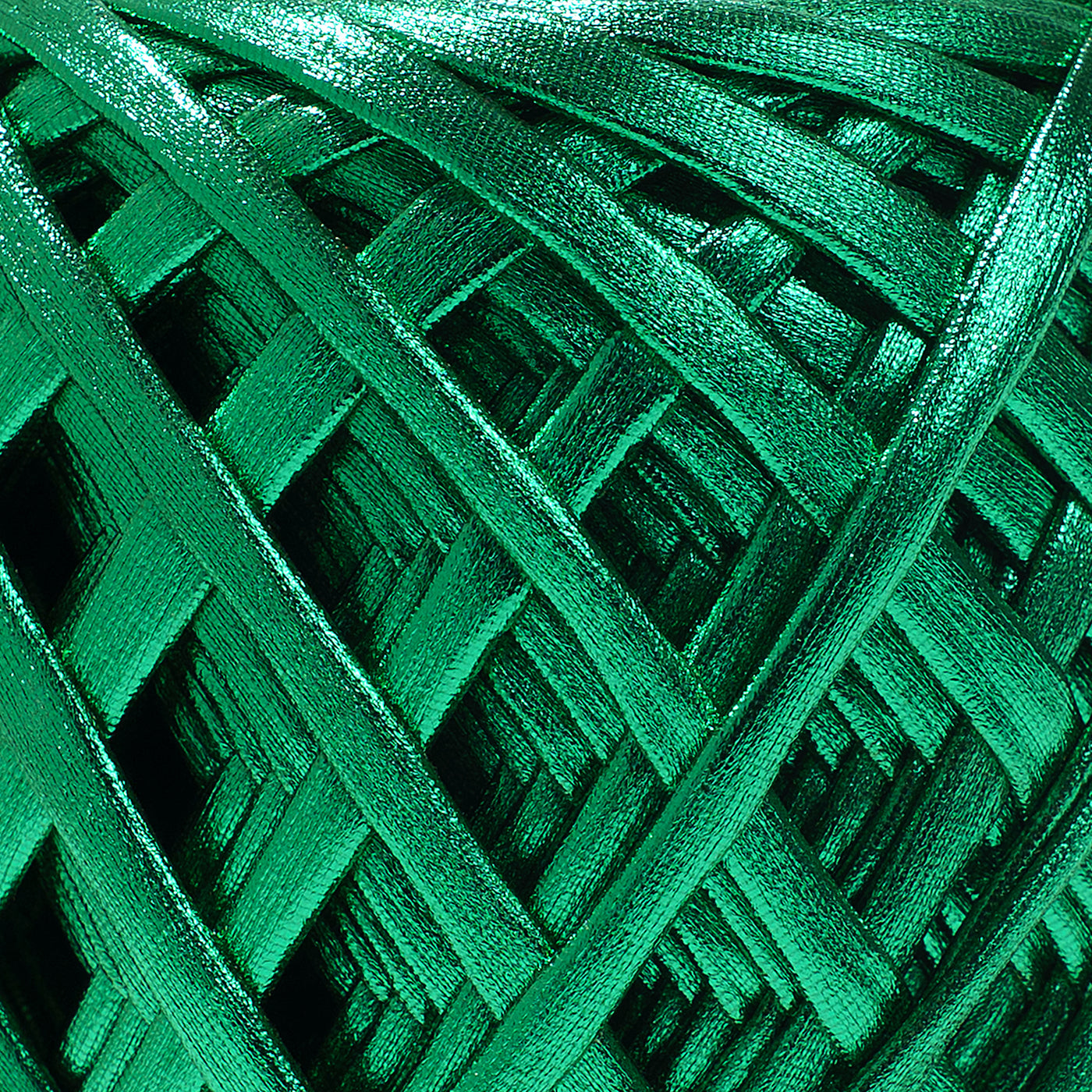 Fabric Yarn Metallic T-Shirt Yarn Cosmic Green Color